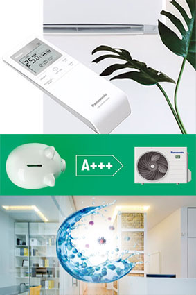 Installation d'une climatisation avec technologie Nanoe X