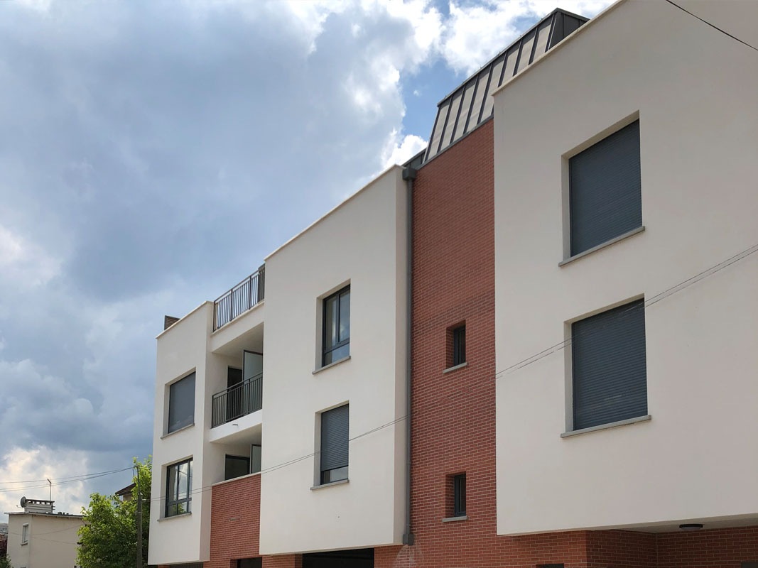 Construction immeuble sur Bonneuil