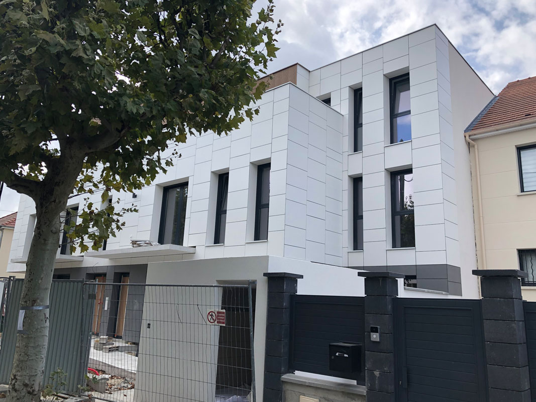 Construction d'un immeuble de 15 logements sur Champigny