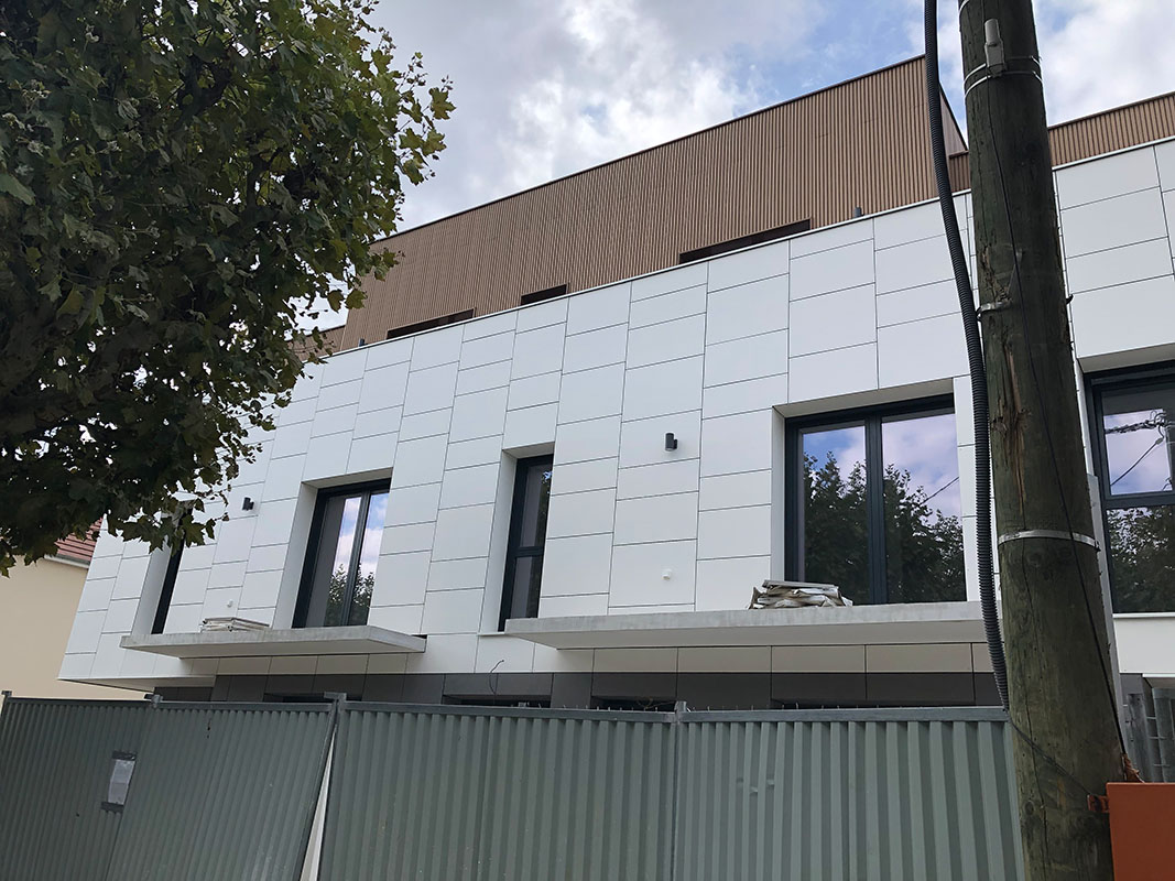 Construction d'un immeuble de 15 logements sur Champigny